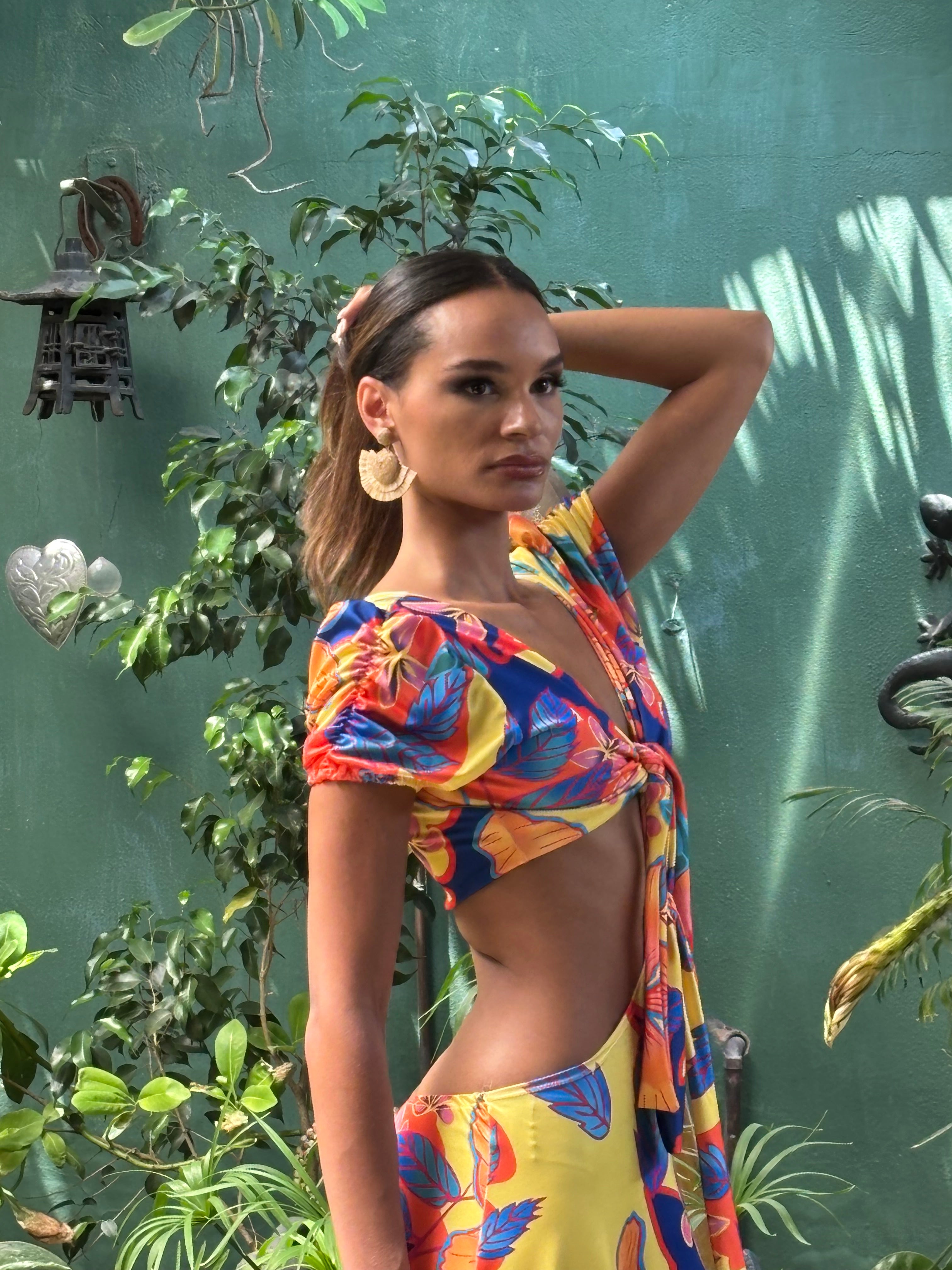 Conjunto de lycra de dos piezas Lola