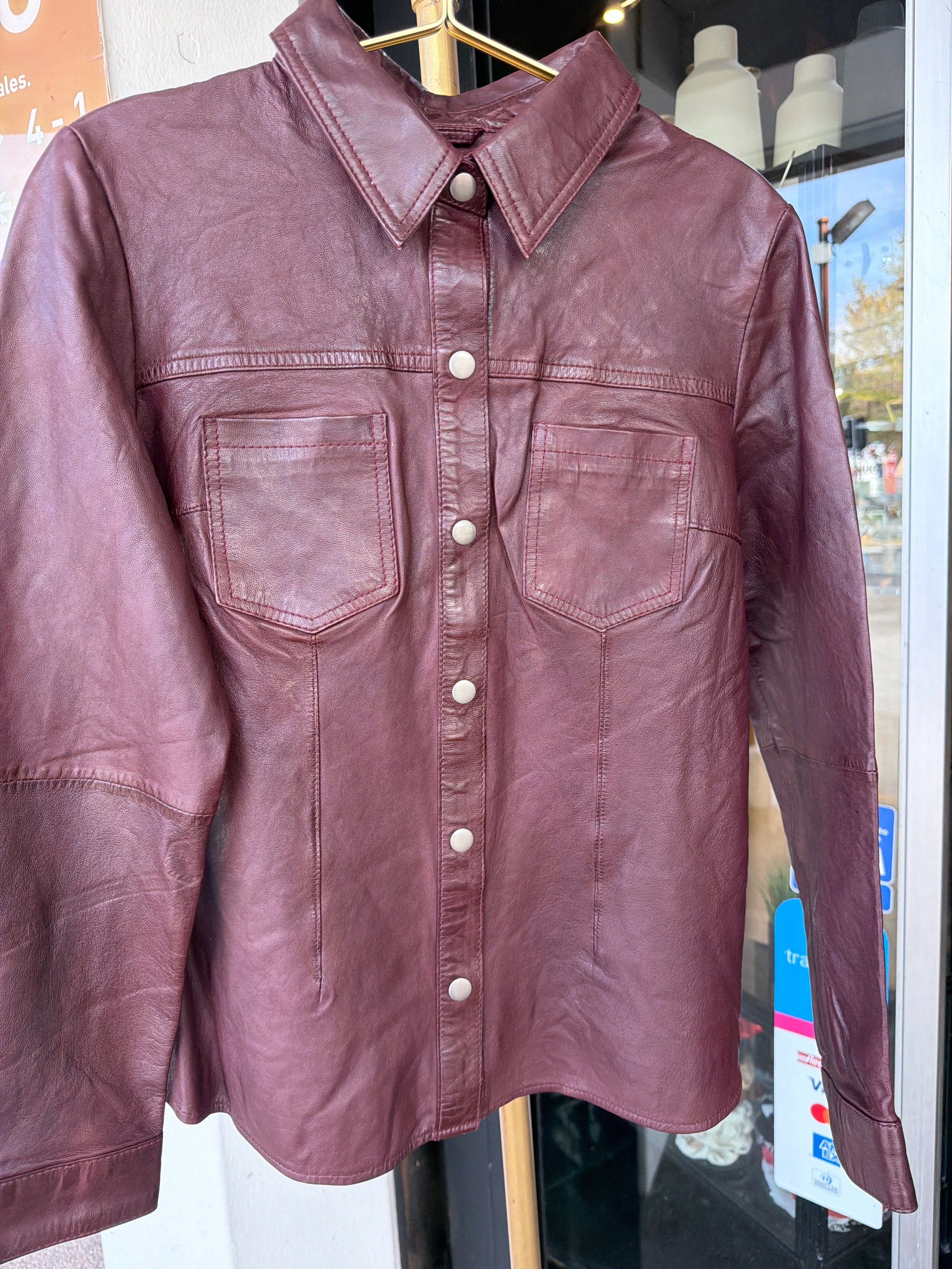 Camisa de cuero Jacinta