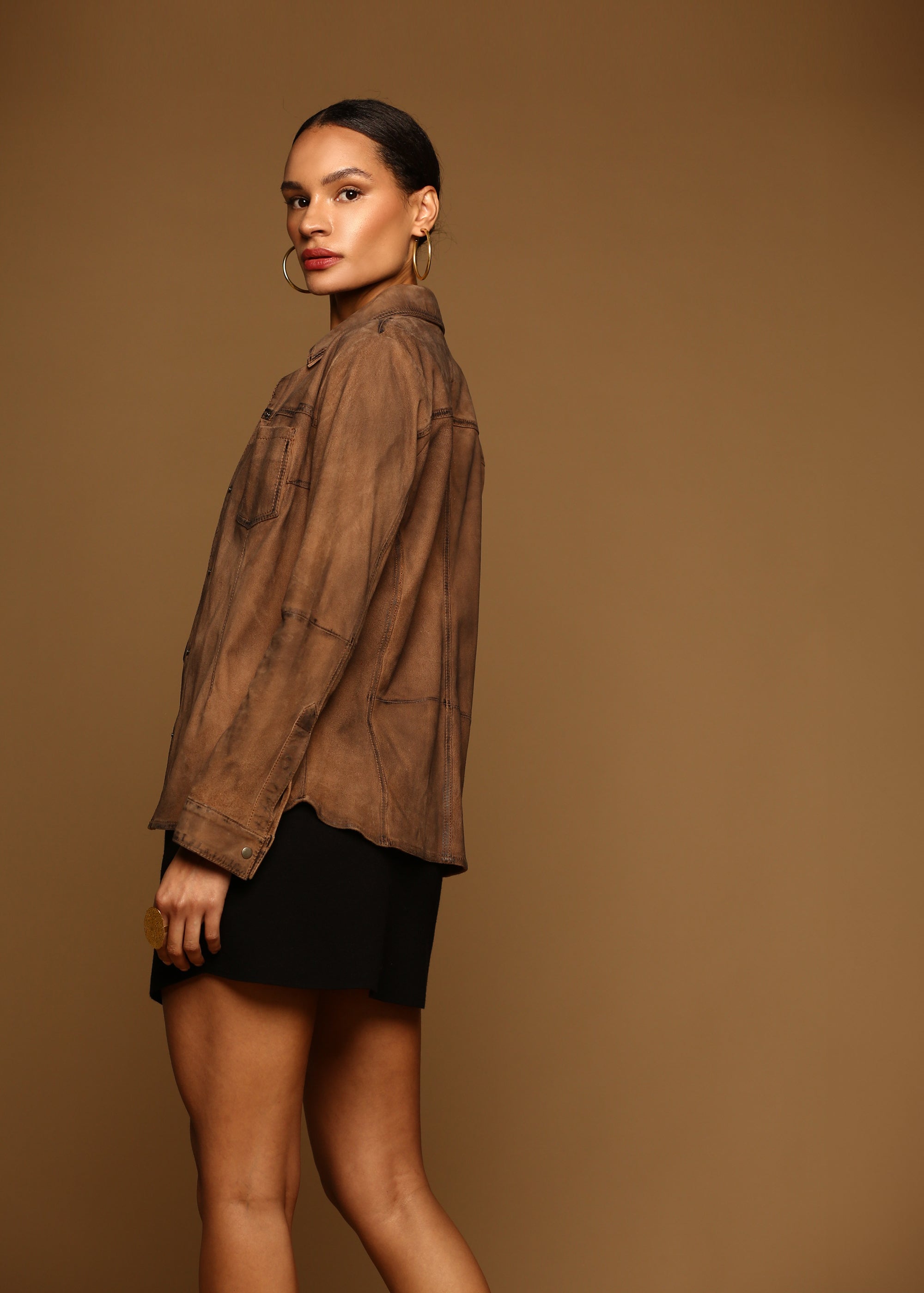 Camisa de cuero Jacinta