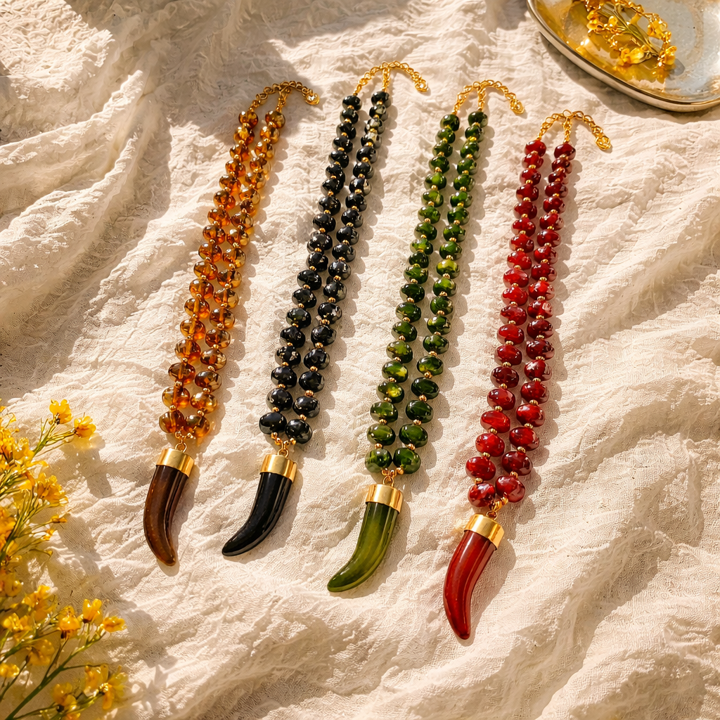 Collar de Cuentas Boho Atenea