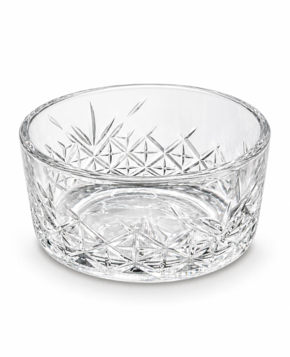 Bowl Tallado Multiuso de Cristal