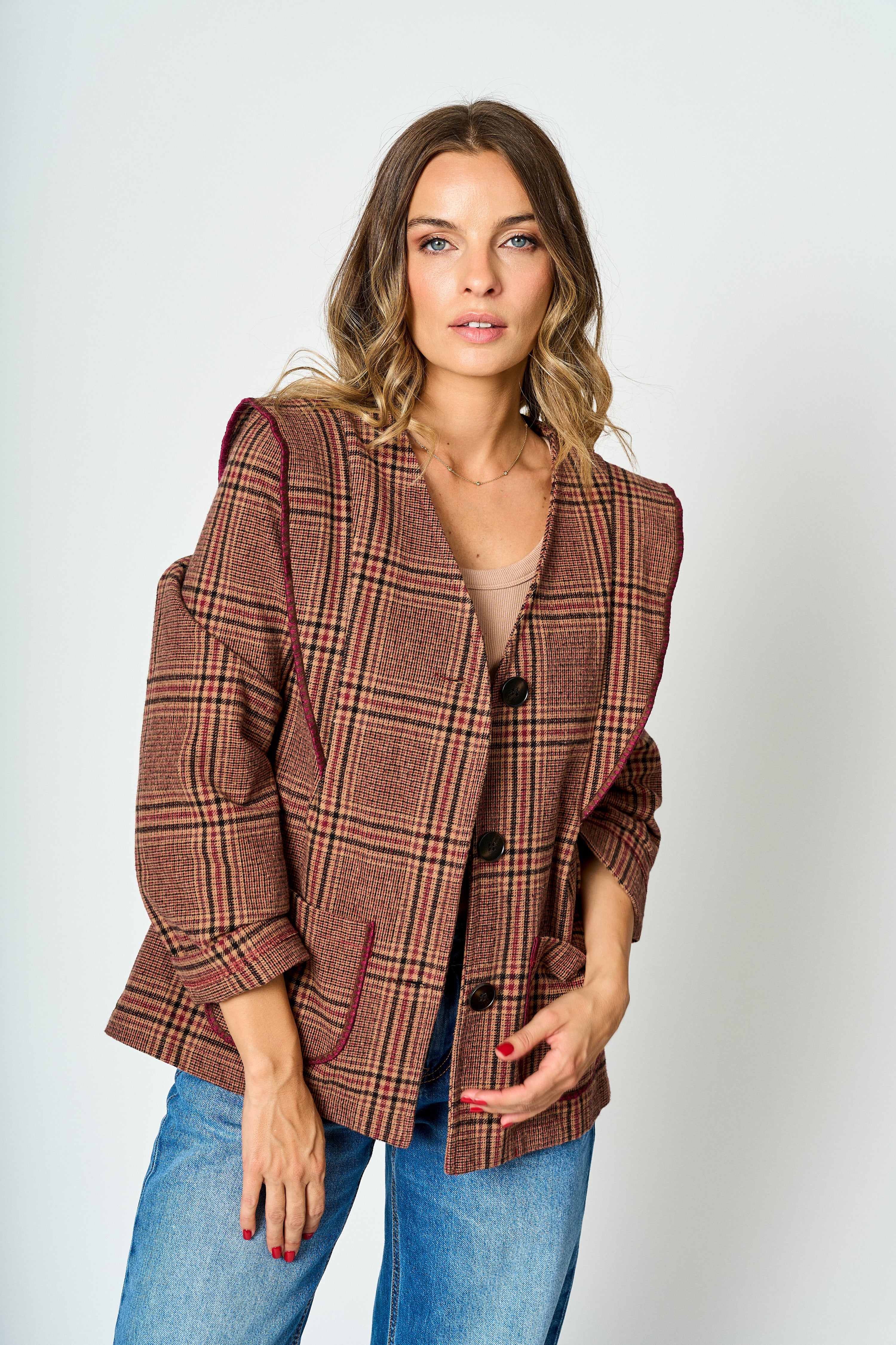 Chaqueta Tweed Camila