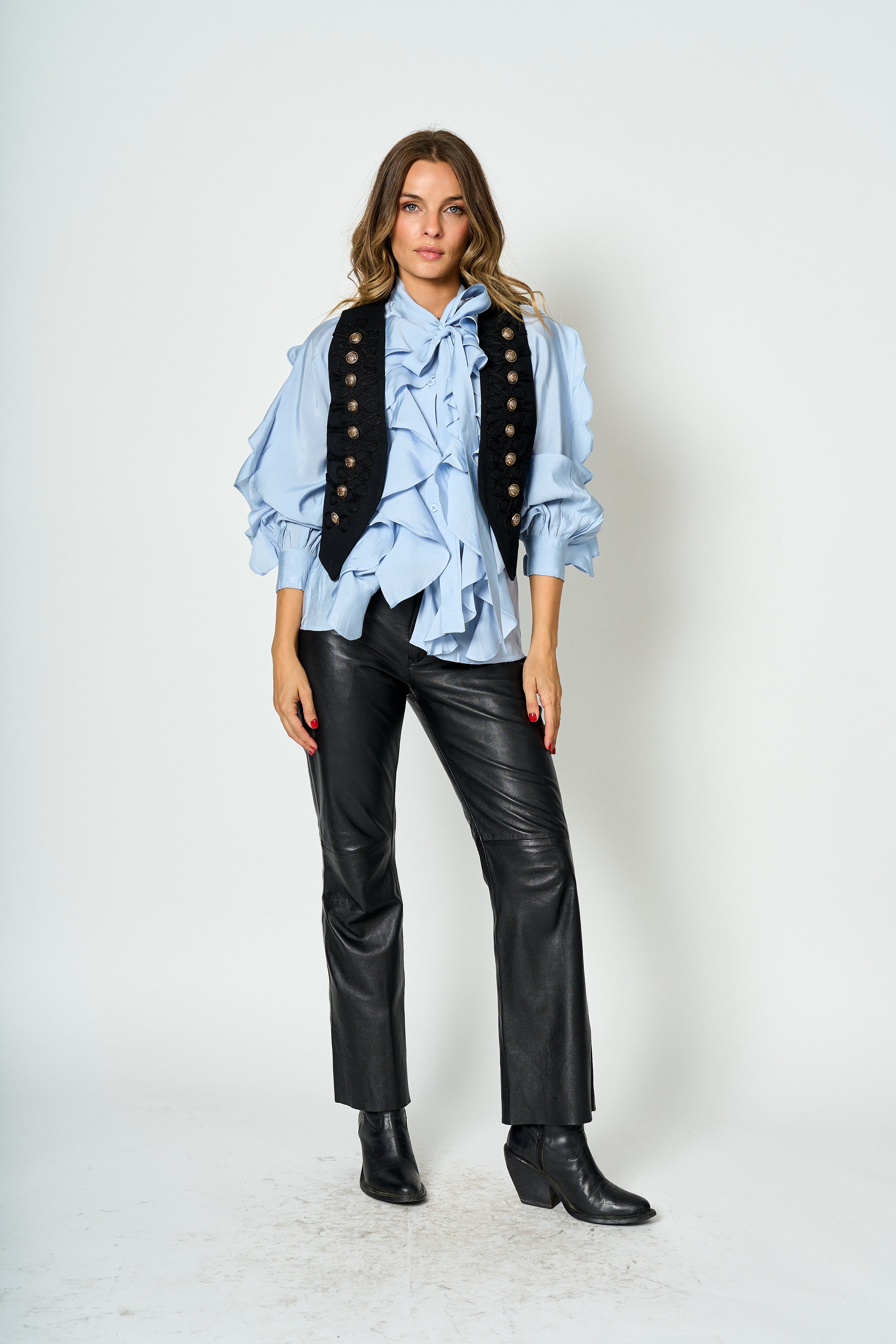 Blusa Rafaella con vuelos