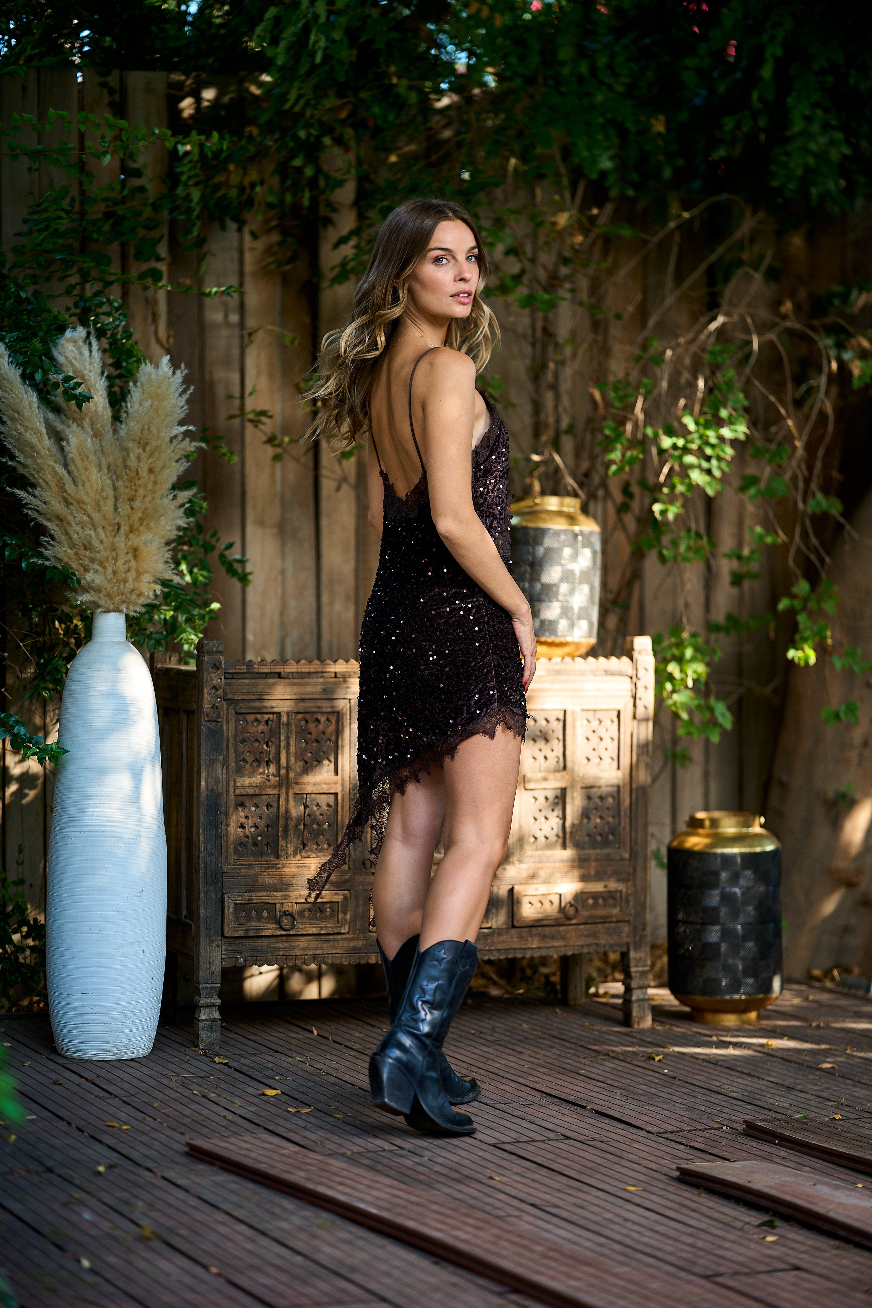 Vestido de lentejuelas Daniela