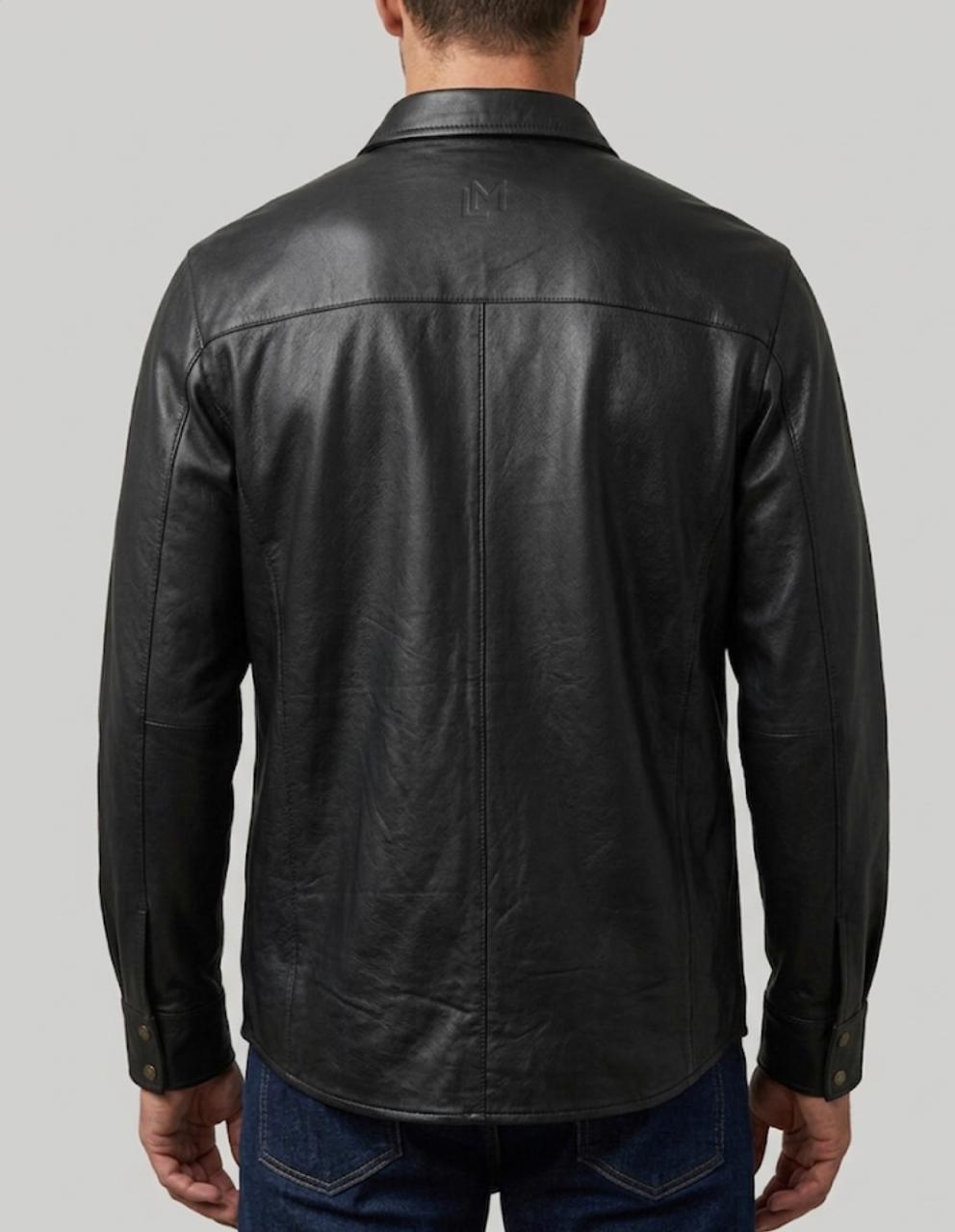 Camisa de cuero hombre Roberto