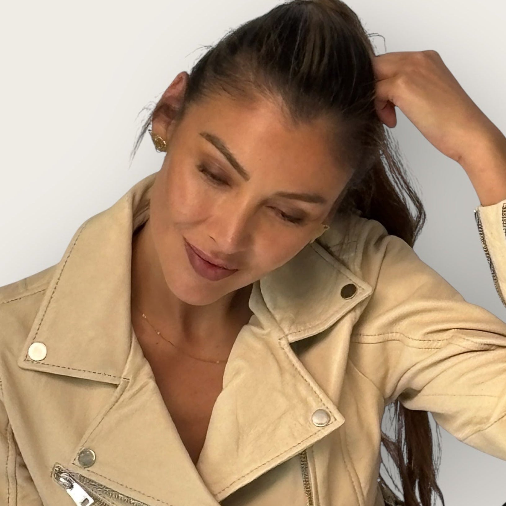 Chaqueta de cuero Victoria