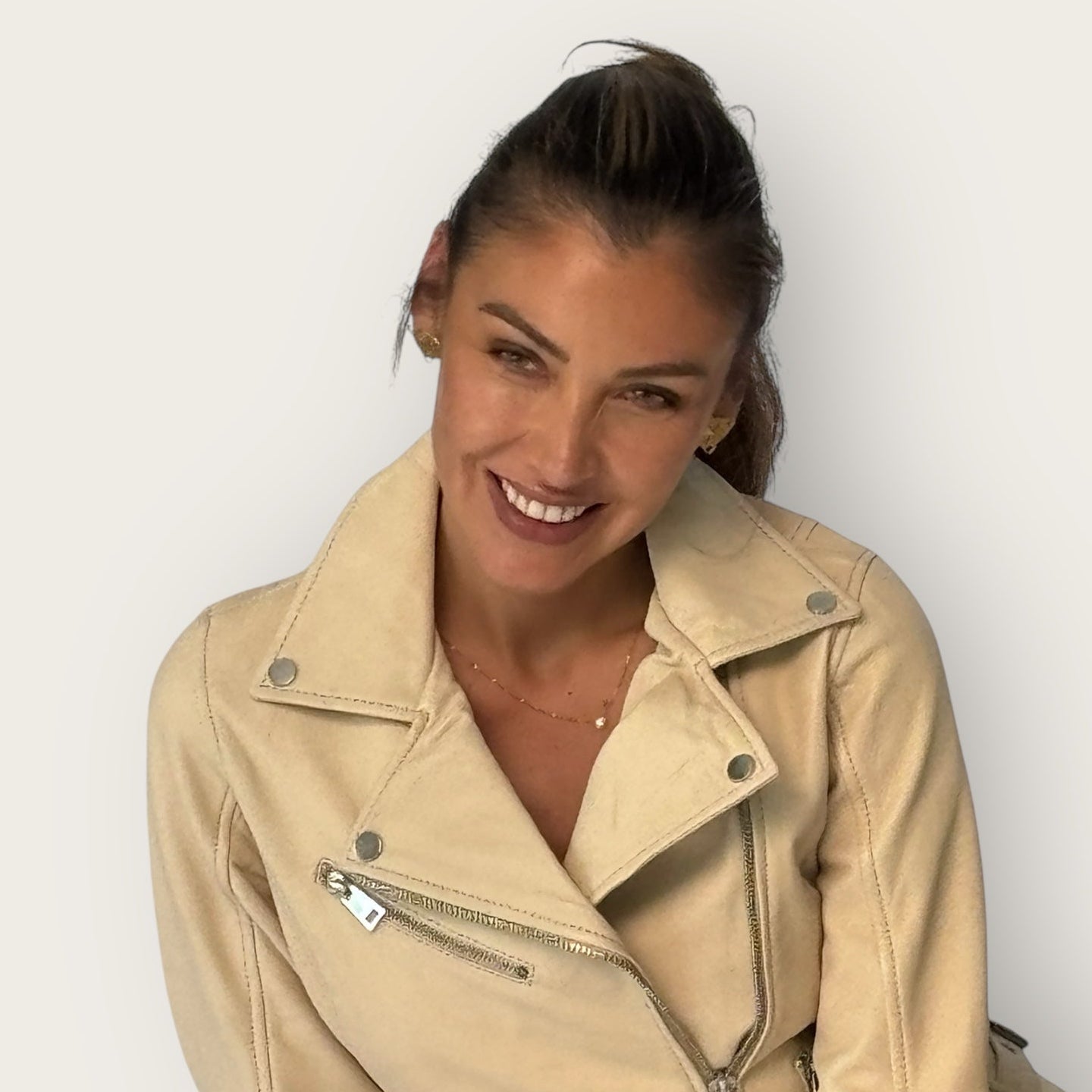 Chaqueta de cuero Victoria