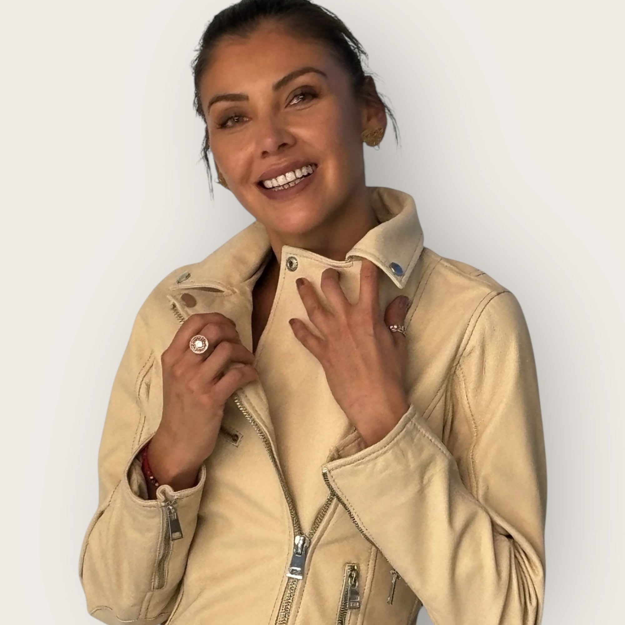 Chaqueta de cuero Victoria