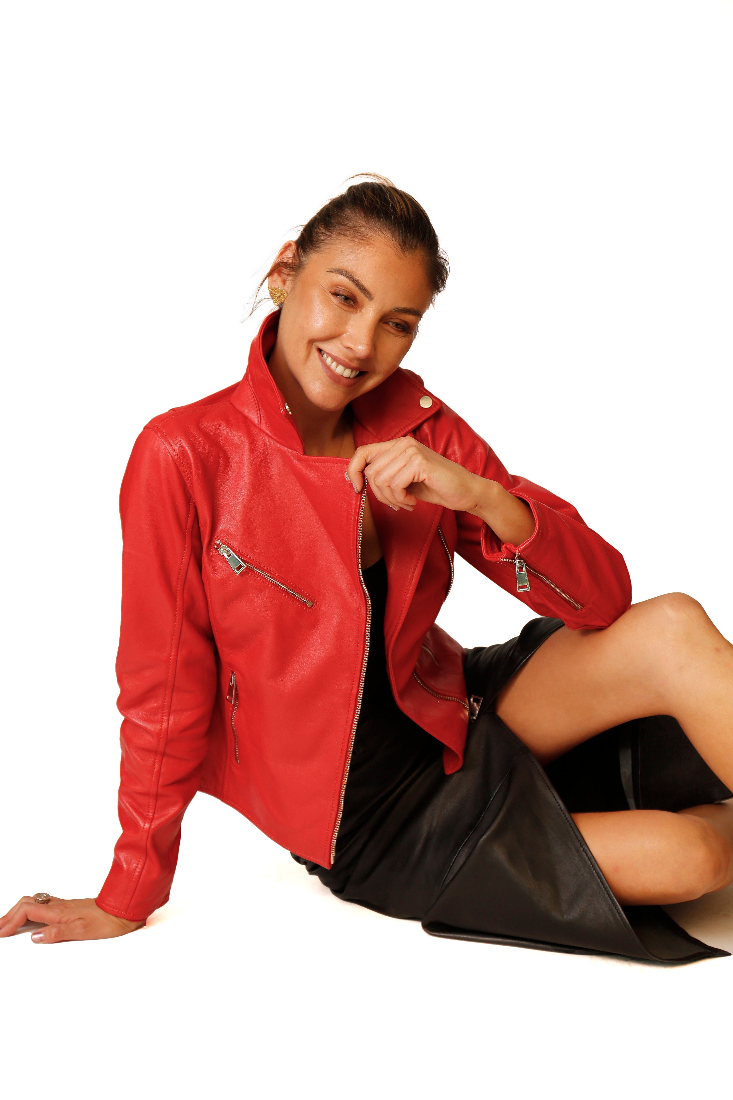 Chaqueta de cuero Victoria