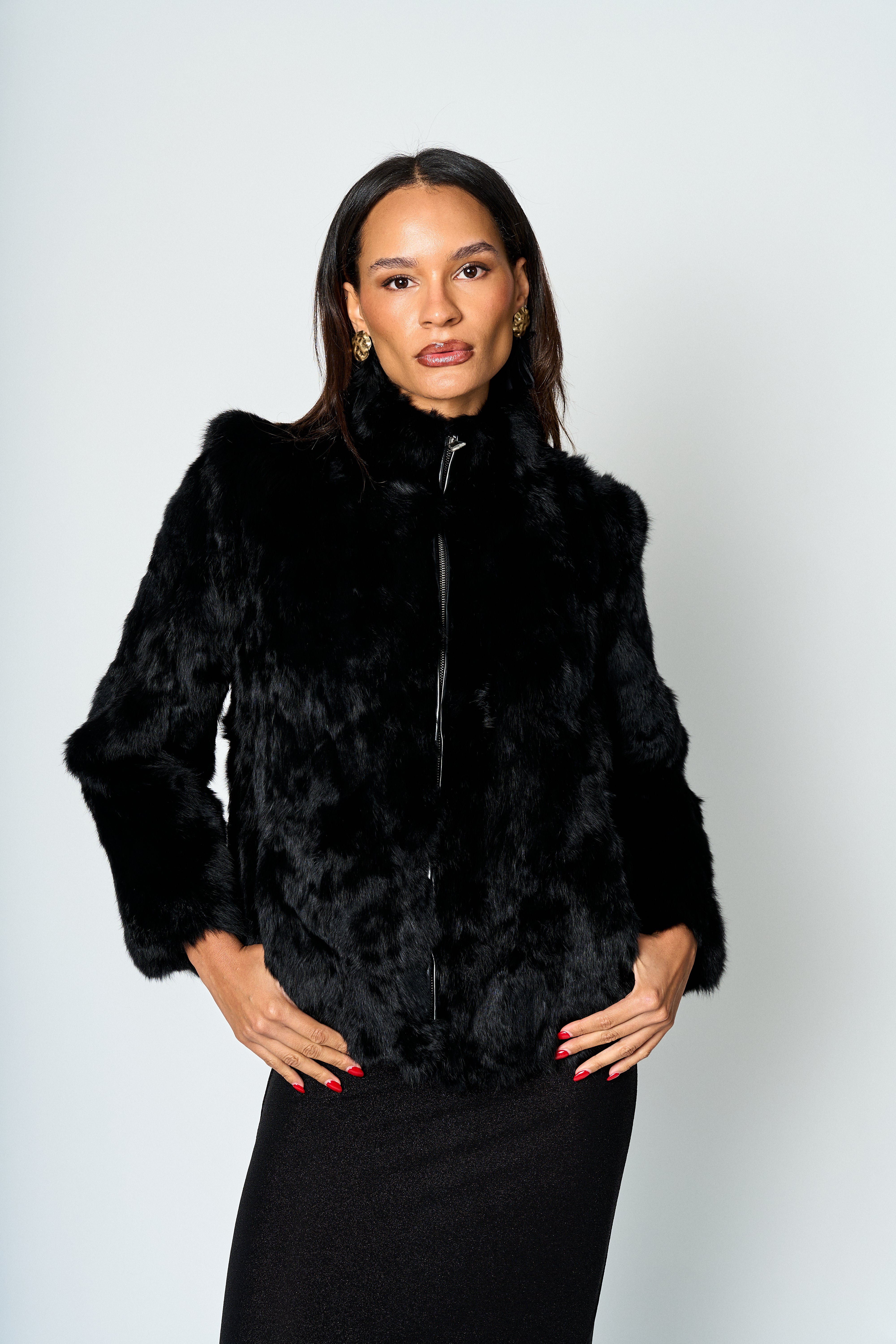 Chaqueta de piel natural para mujer Daniela