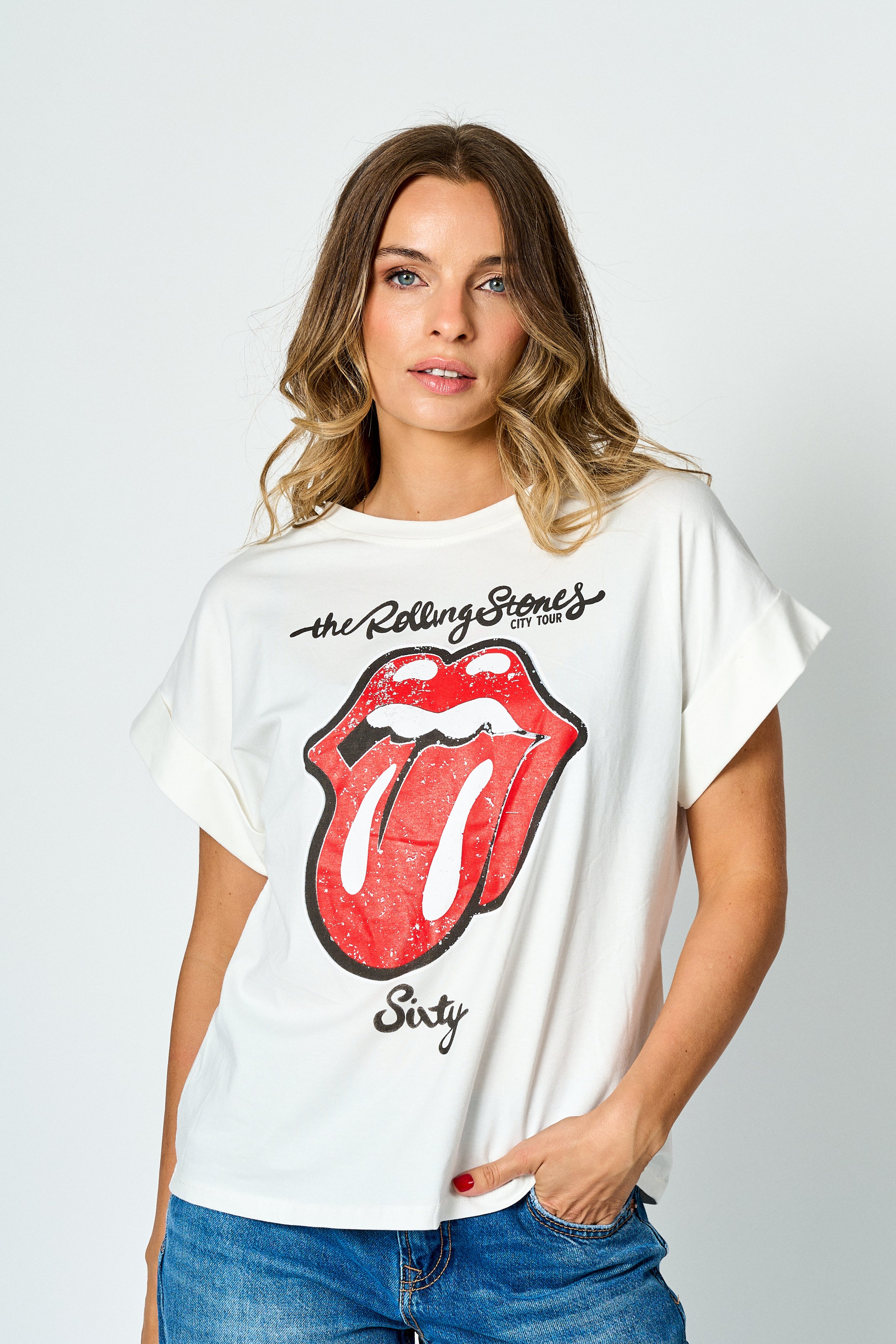 Polera algodón Rolling Stones