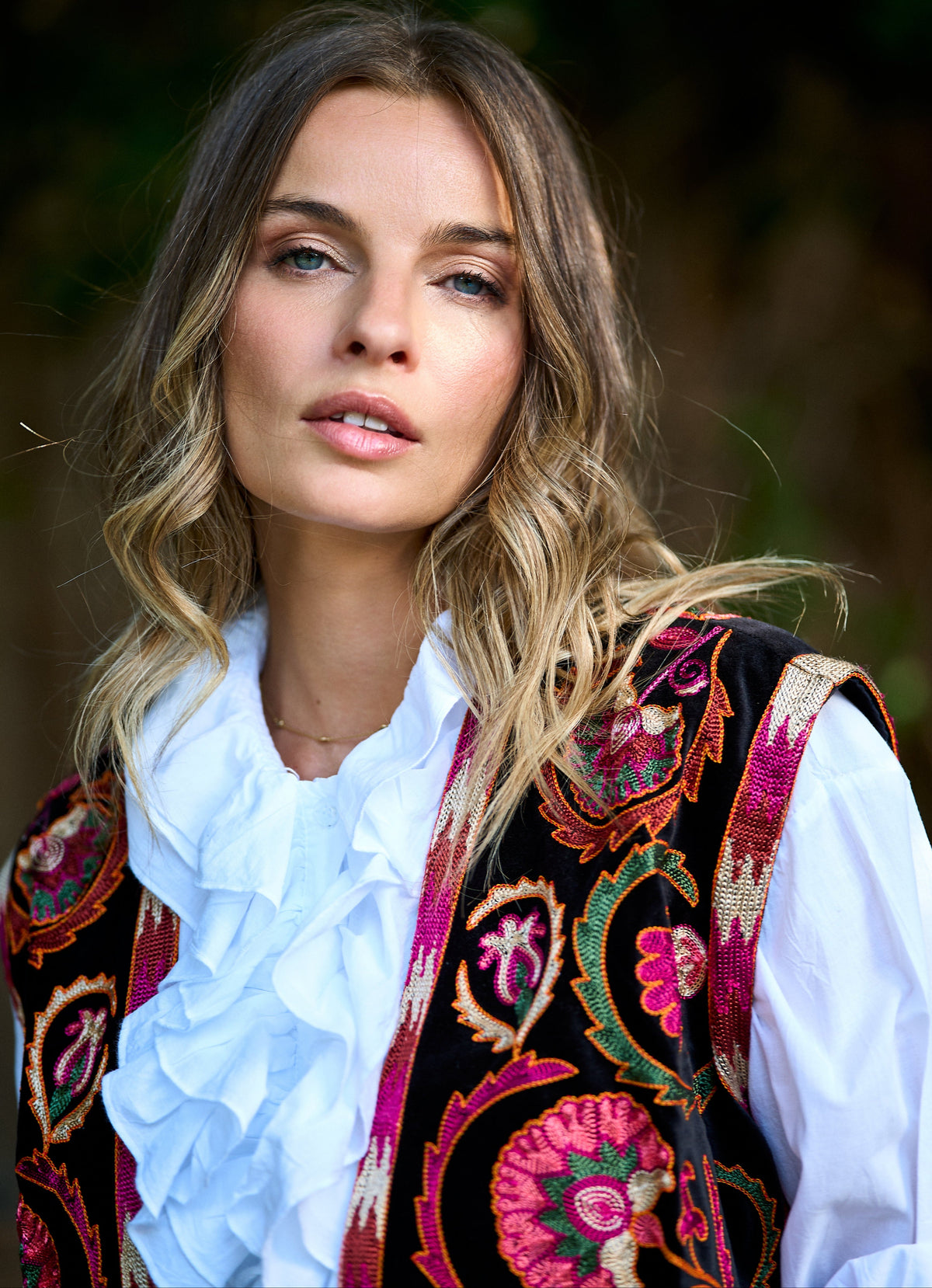 Gilet Emma Bordado