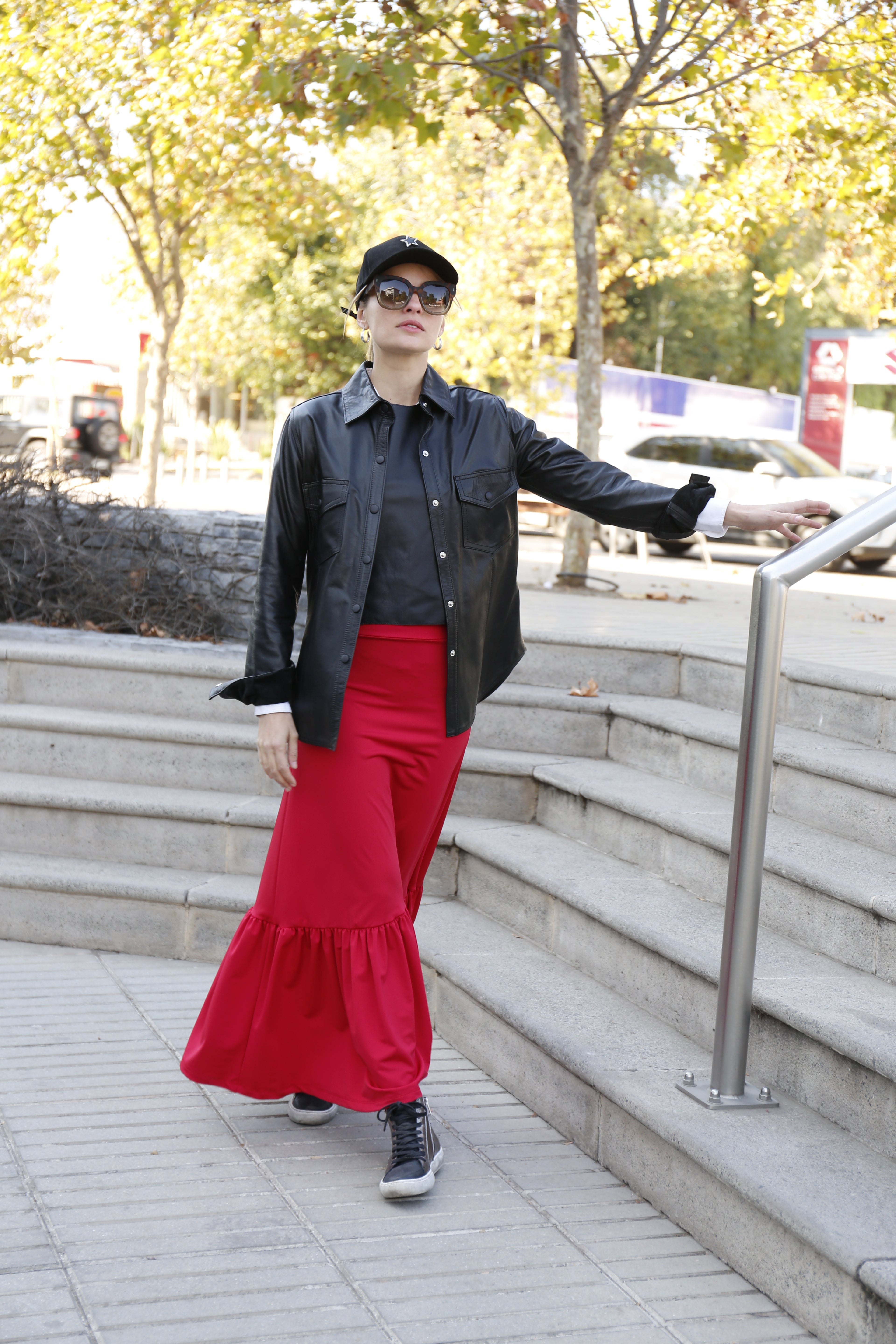 Falda elastica de lycra Isidora