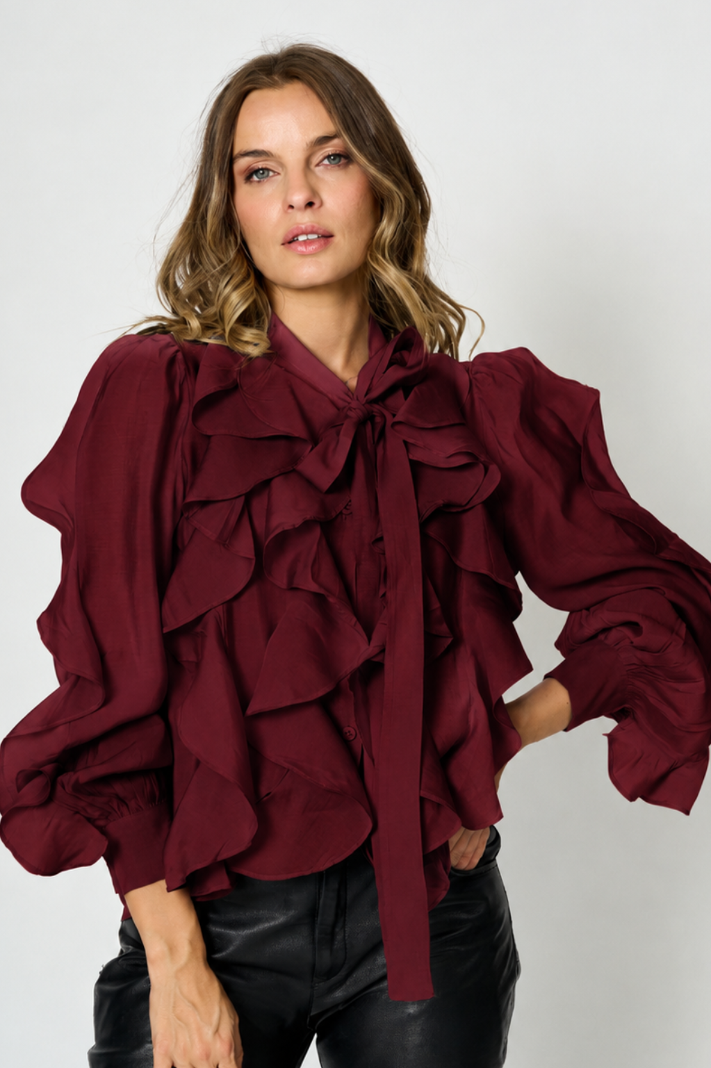 Blusa Rafaella con vuelos