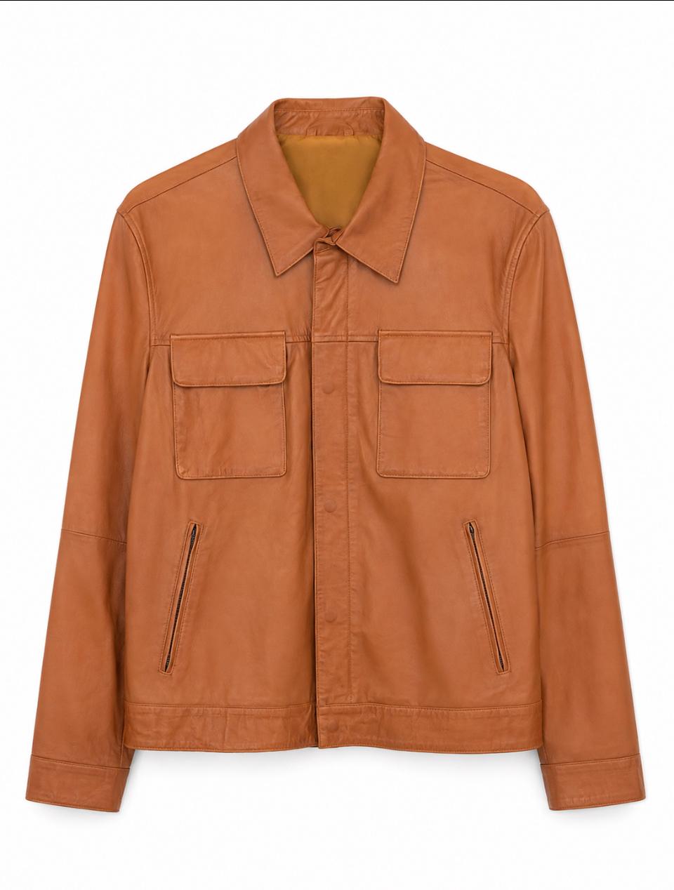 Chaqueta de cuero hombre Alberto