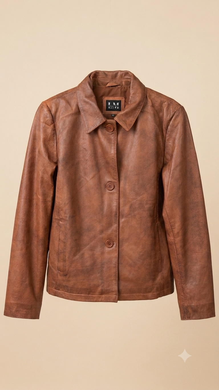 Chaqueta cuero Lucy