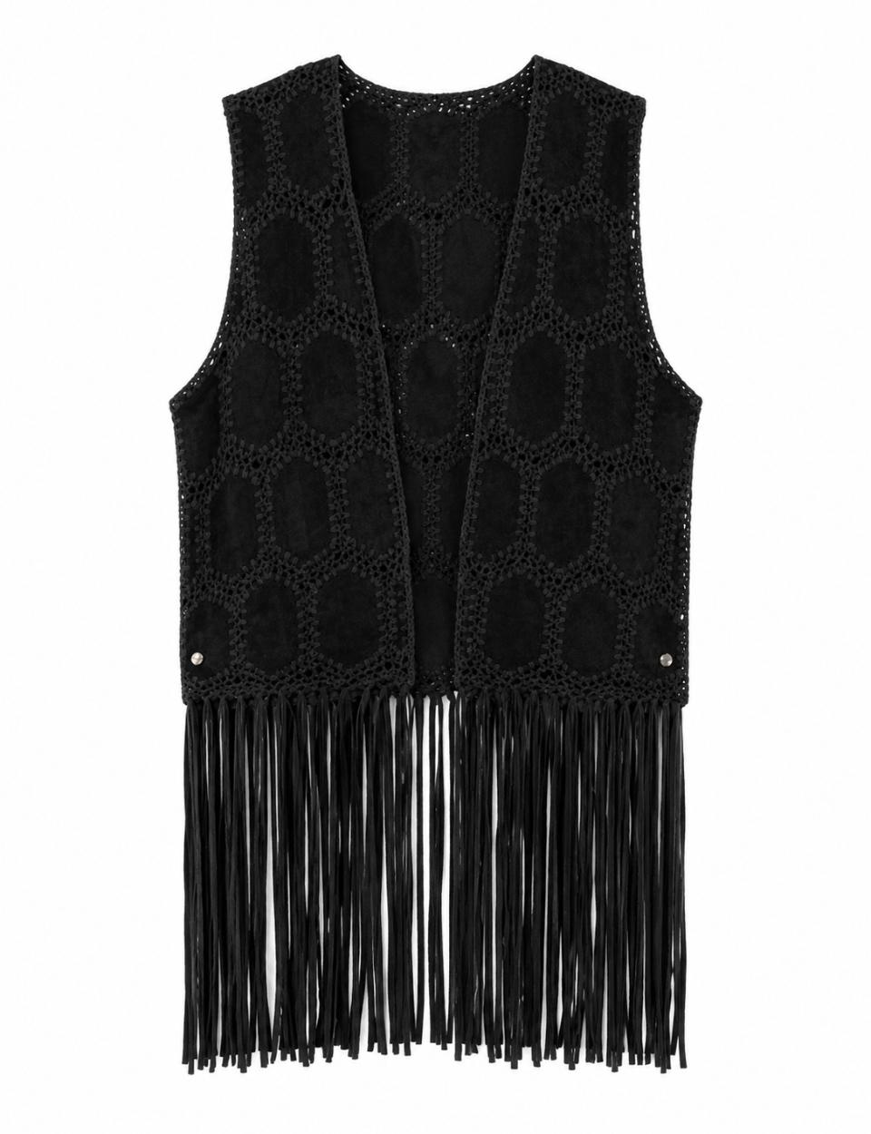 Gillet Sofía con flecos