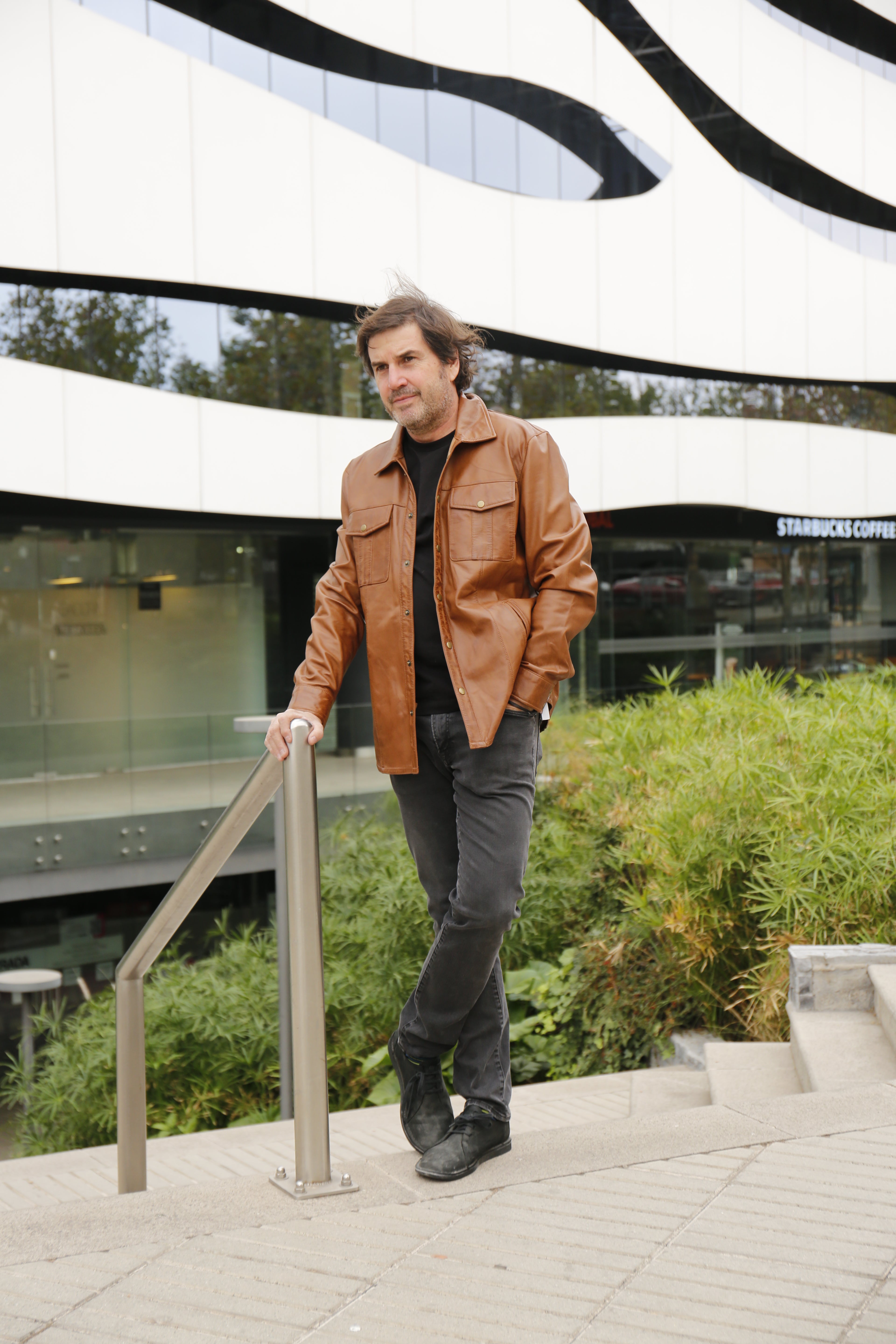 Chaqueta de cuero hombre Alberto