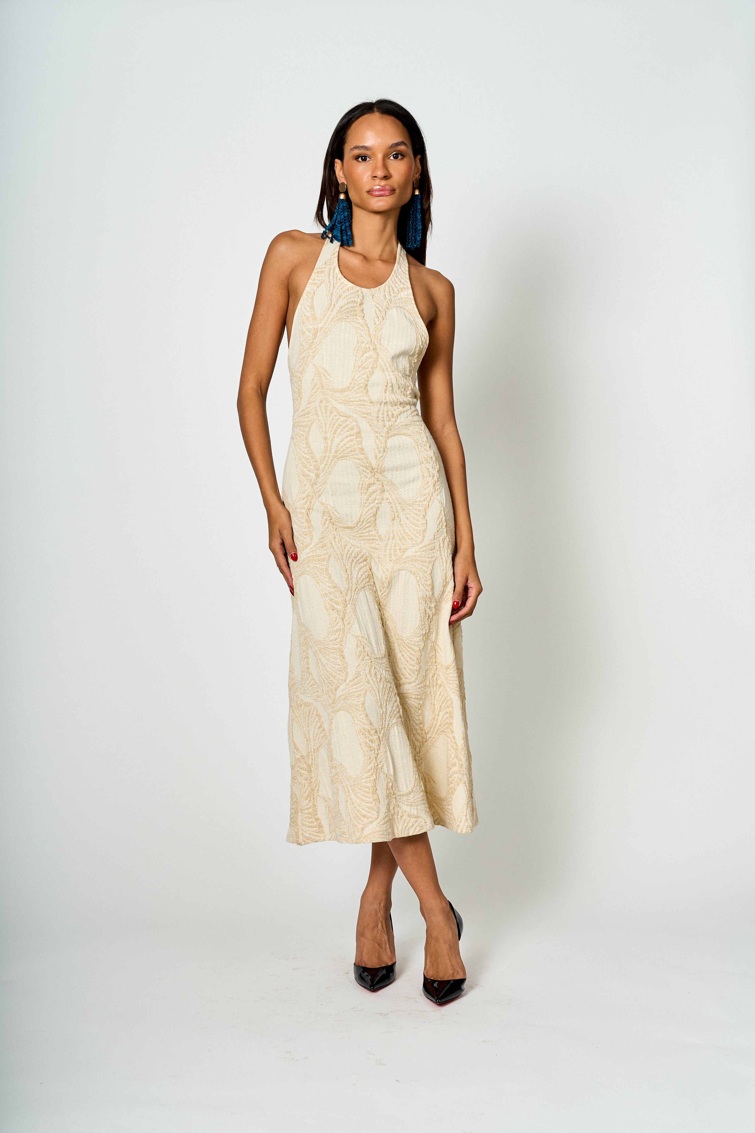 Vestido halter Alma