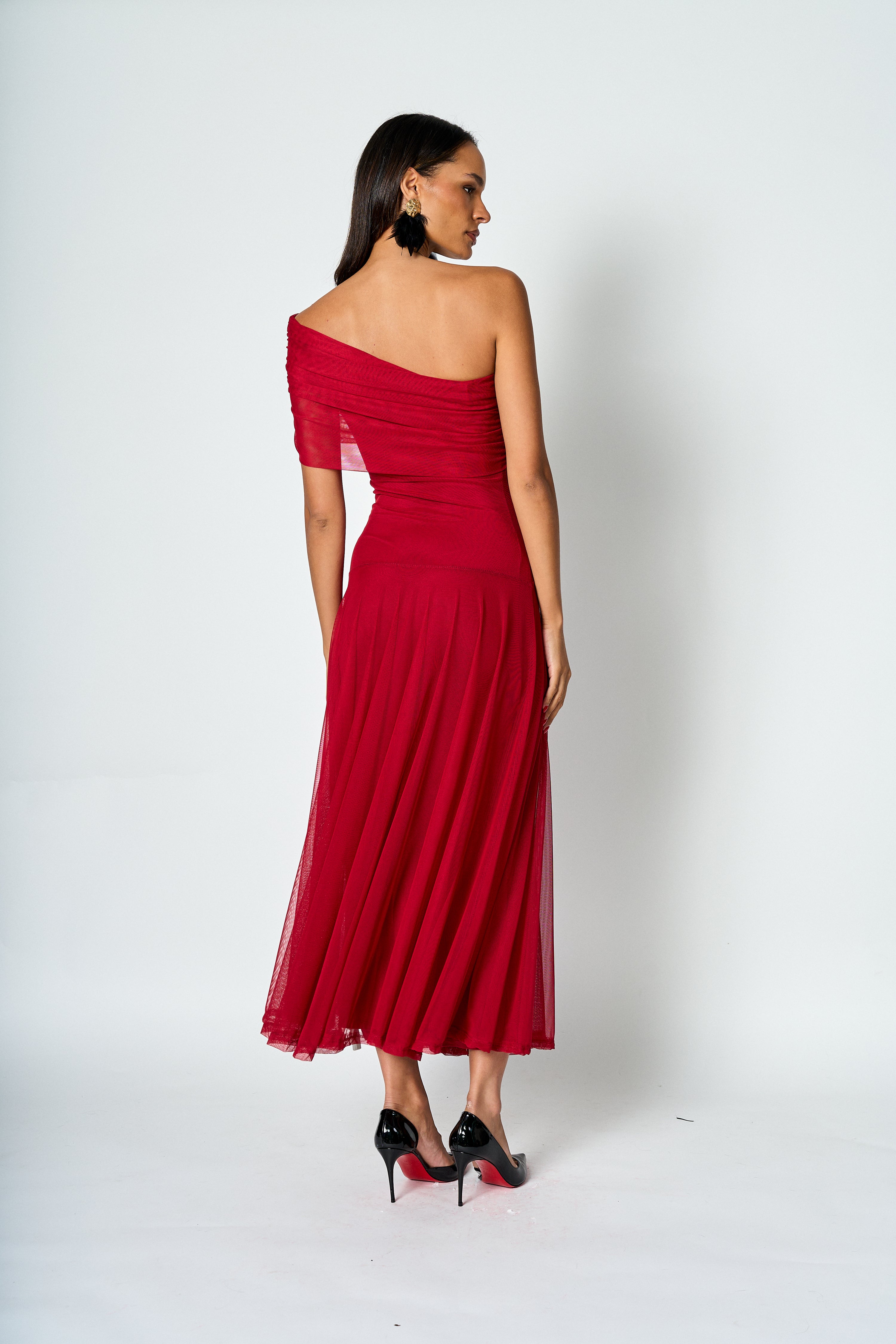 Vestido elegante midi Isidora