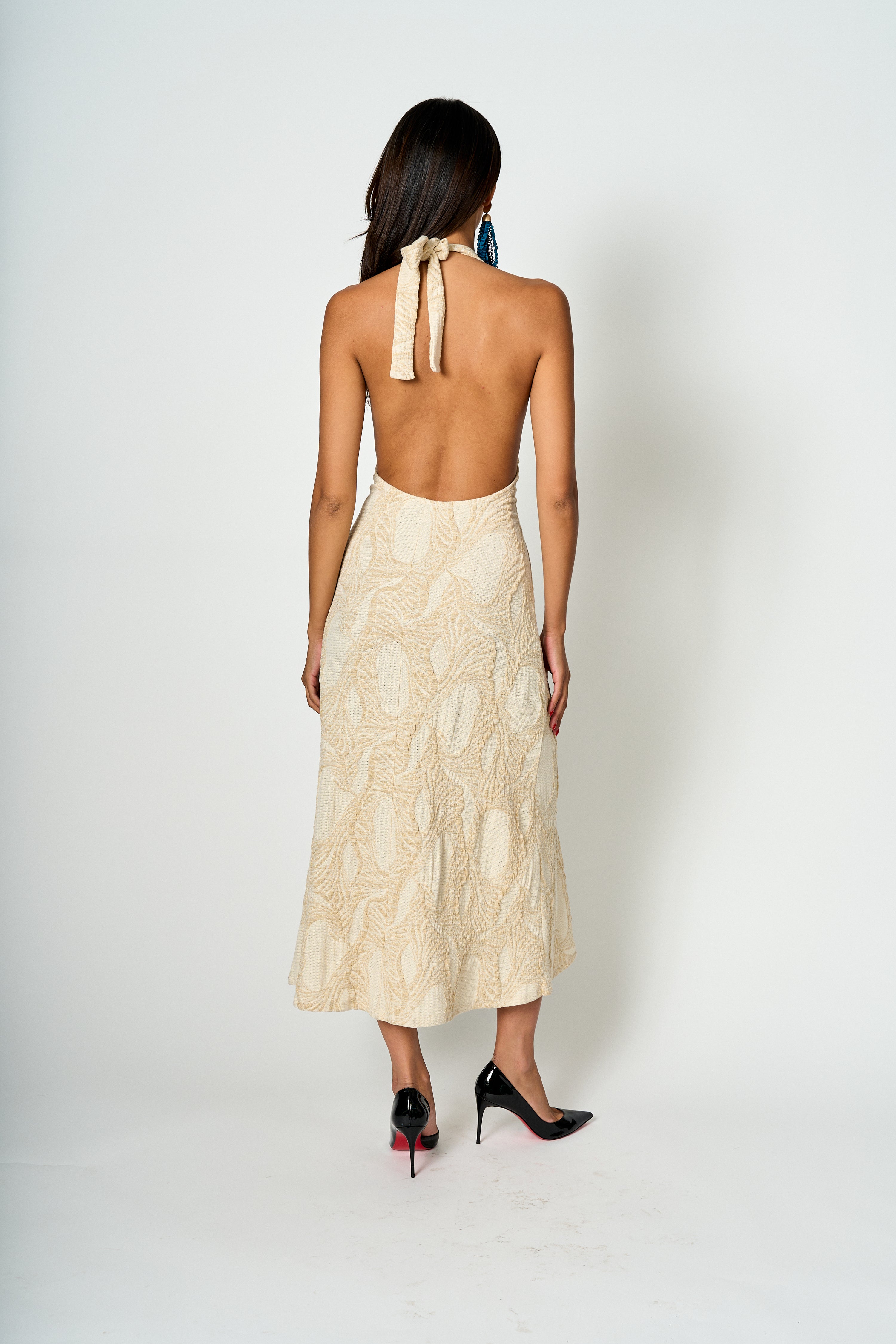 Vestido halter Alma