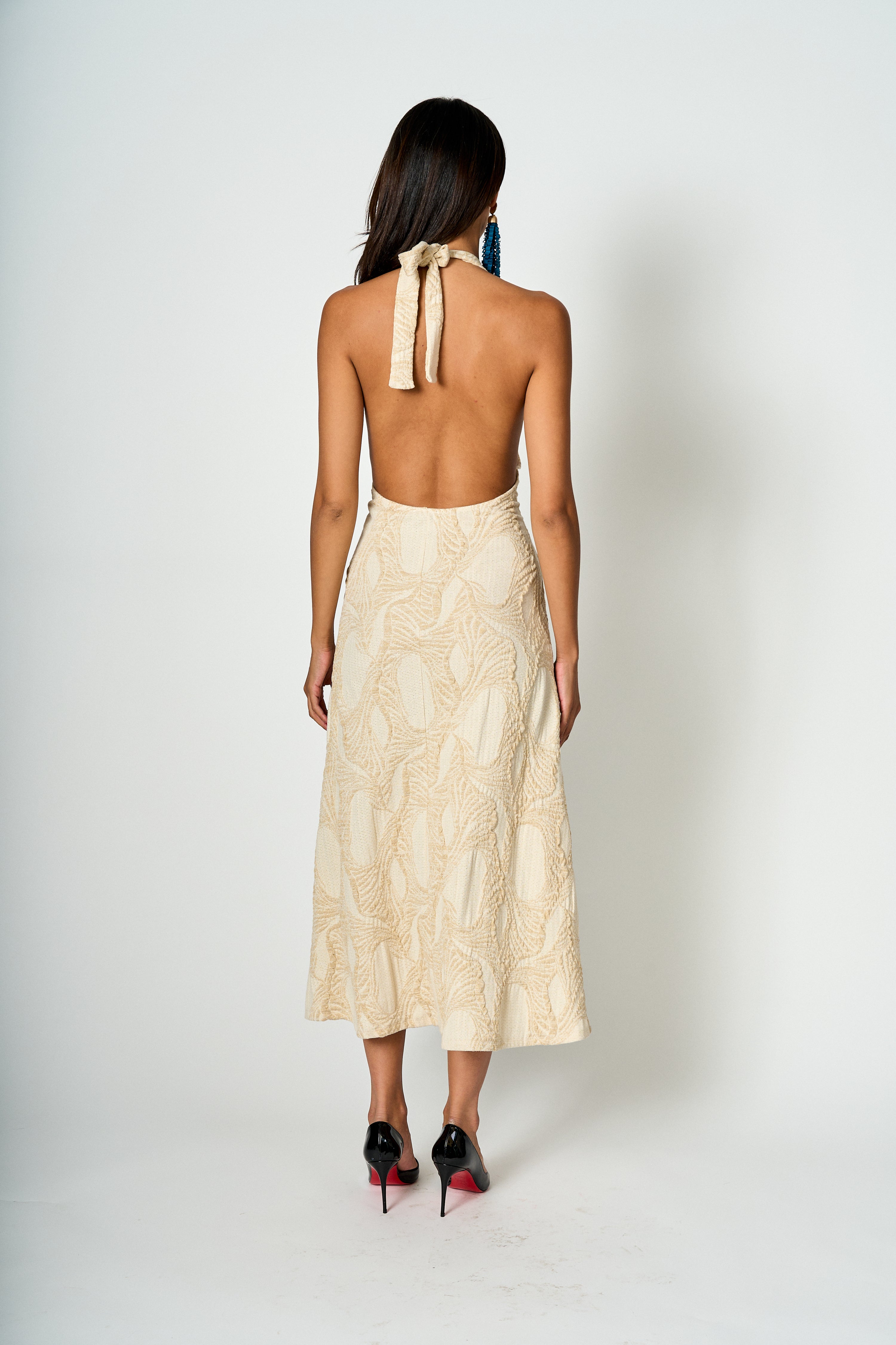 Vestido halter Alma