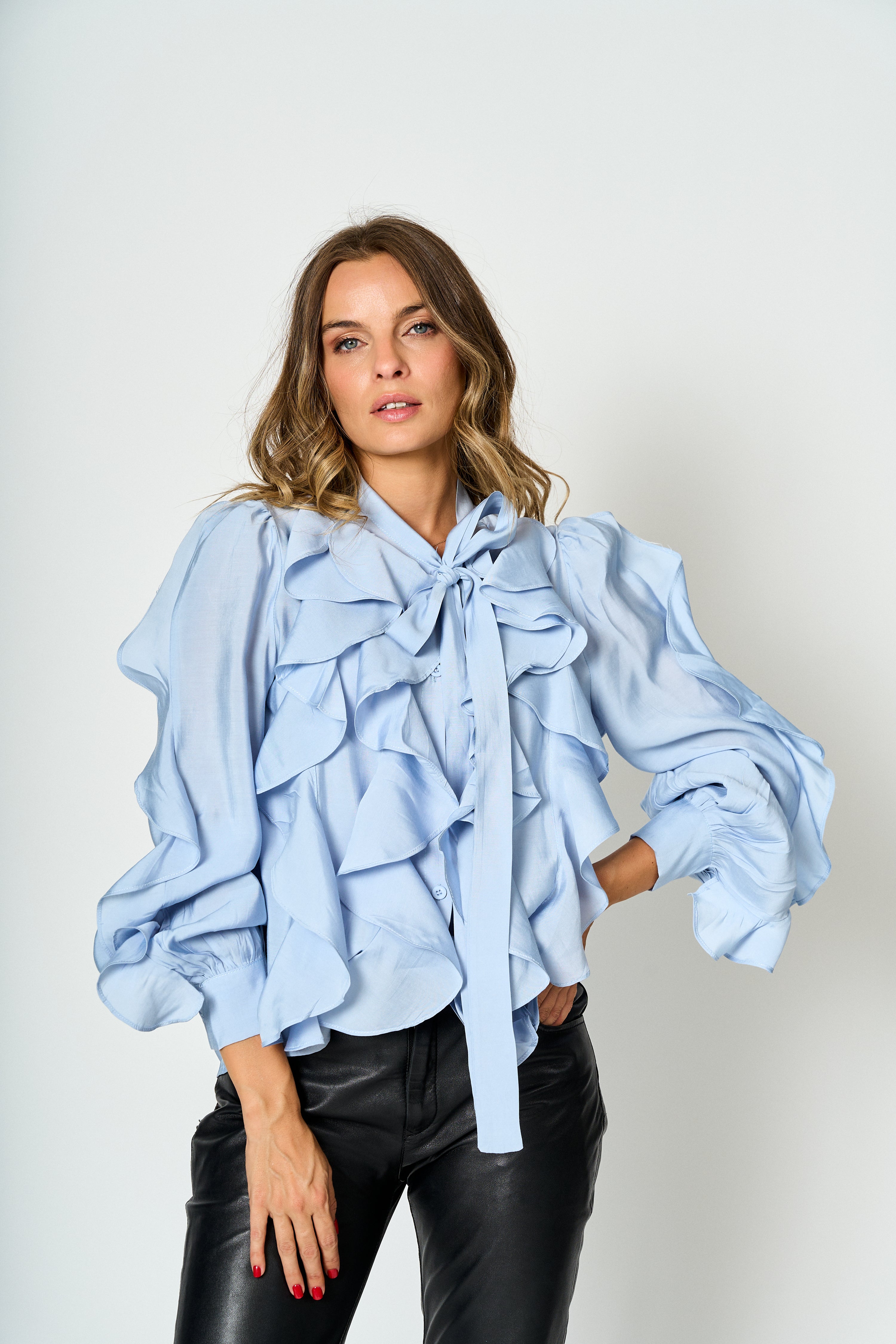 Blusa Rafaella con vuelos