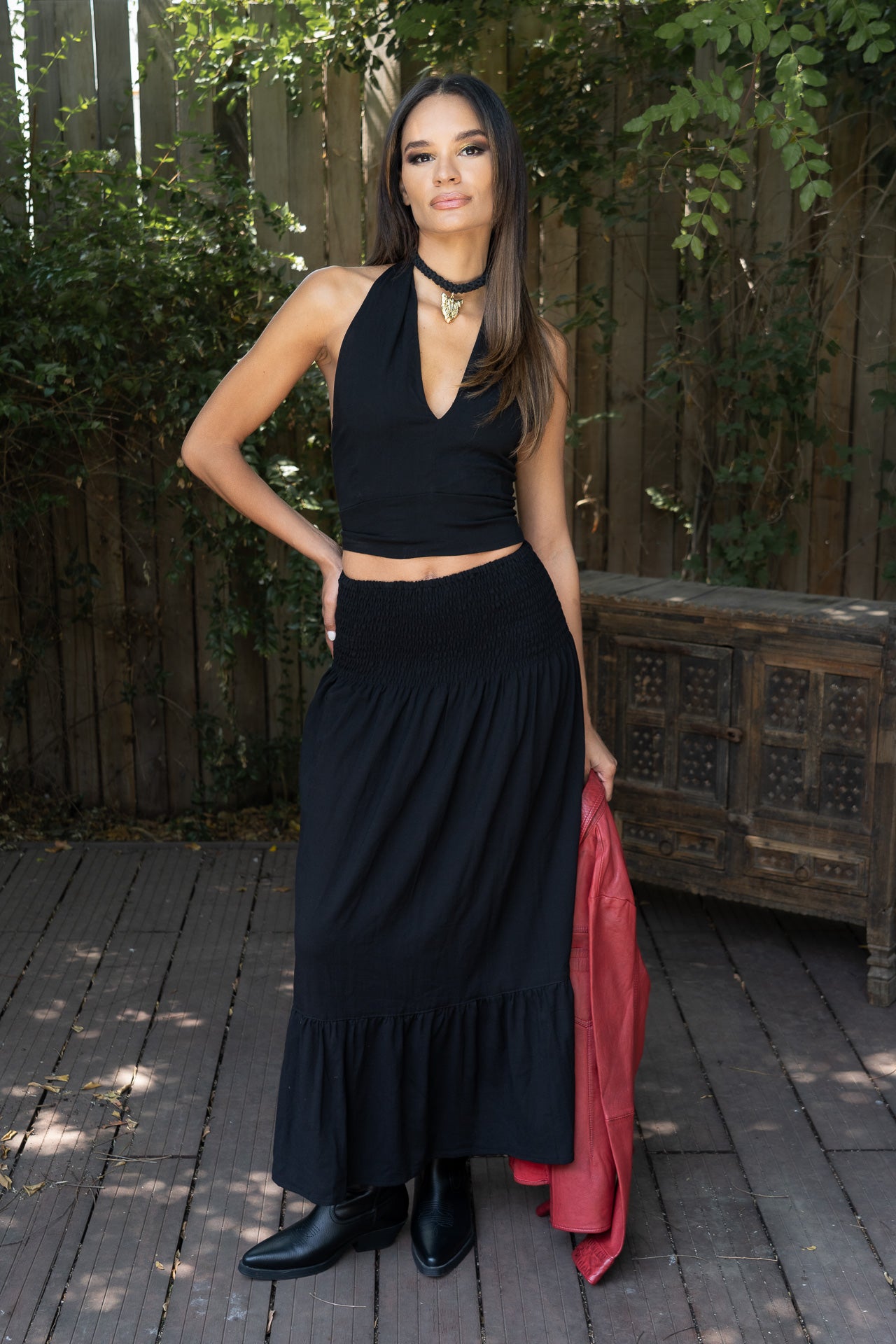 Conjunto falda y top Zara