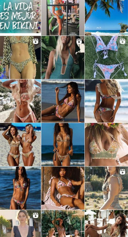 Bikini y Trajes de Baño Australianos Sweet Sorbet