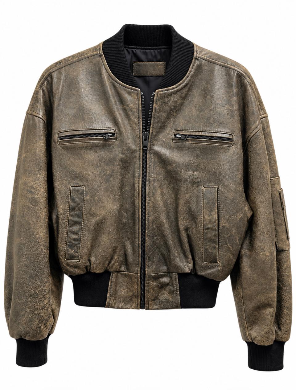 Chaqueta de Cuero Gabriela