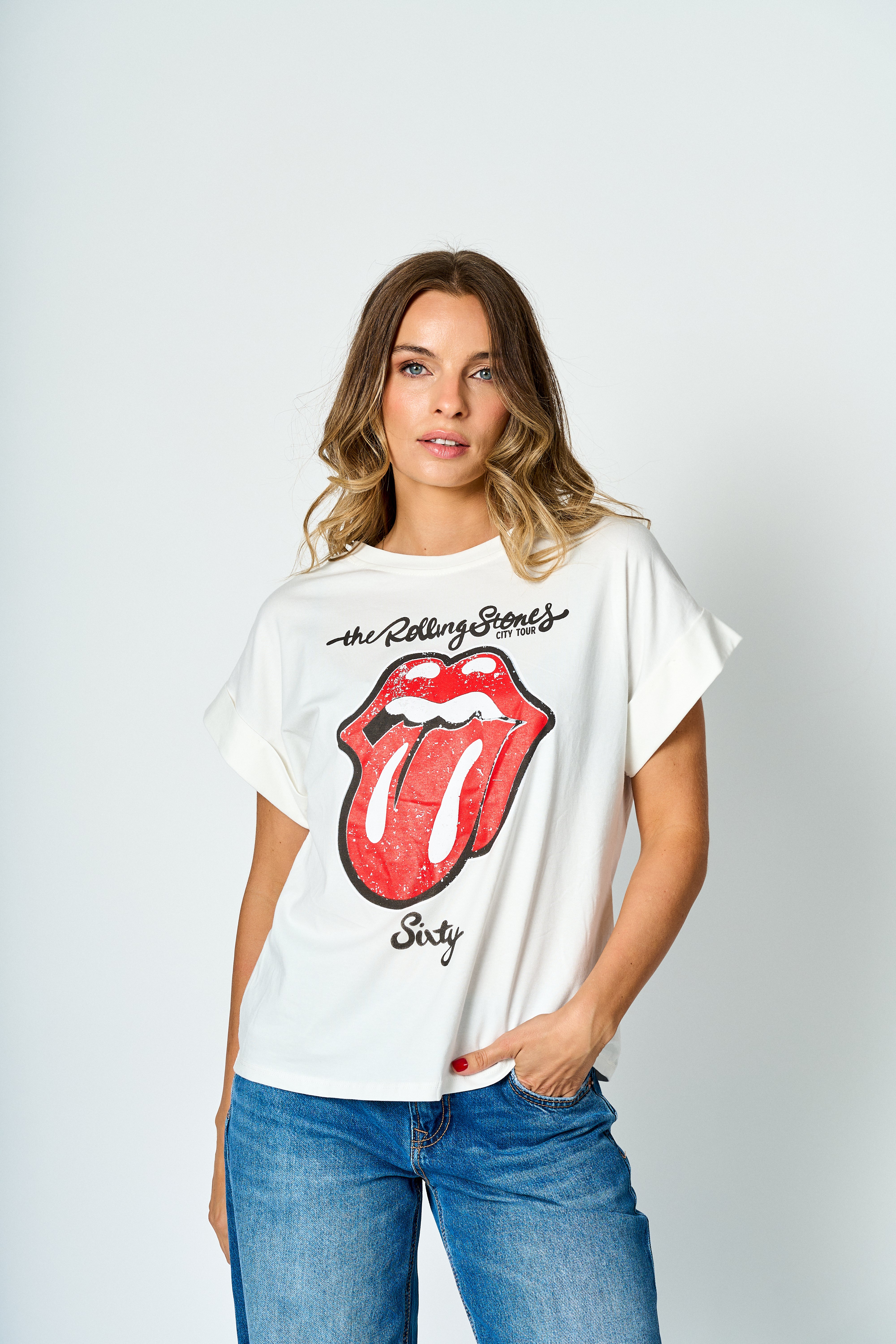 Polera algodón Rolling Stones